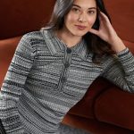 Stylish Textured Knit Dress